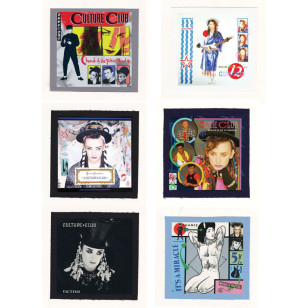 Culture Club - Colour By Numbers Cloth Patch or Magnet Set 